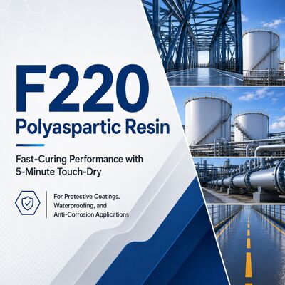 F220: Een snel uithardende polyasparaginehars met een droogtijd van 5 minuten